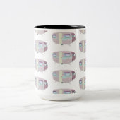 camperpatroon tweekleurige koffiemok (Center)