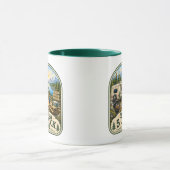 Campers Coffee Mug - Het is hier altijd 5 uur! Mok (Midden)