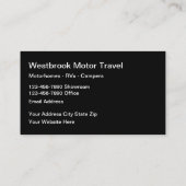 campers en verplaatsingsmotoren visitekaartje (Achterkant)