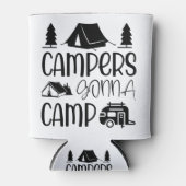 Campers gaan Camp Love Camping Blikjeskoeler (Voorkant)