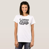 Campers Gonna Camp Funny Camping Quote Humor T-shirt (Voorkant volledig)