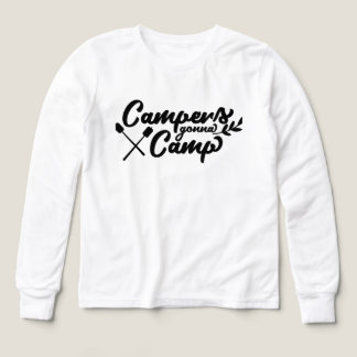 Campers Gonna Camp Quote | Grappige Camping & Buit