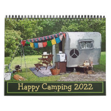 Campers Happy Camping 2022-kalender