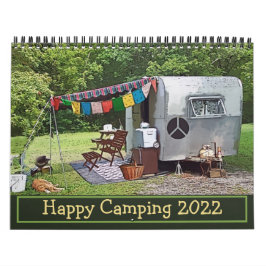  Campers Happy Camping 2022-kalender Kalender