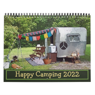  Campers Happy Camping 2022-kalender Kalender