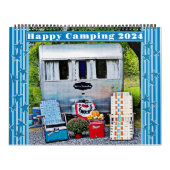  Campers Happy Camping 2024 Kalender (Hoes)