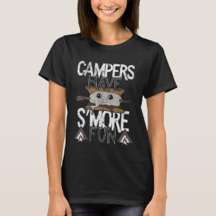 Campers hebben nog meer vlotte kampvuur in de prob t-shirt