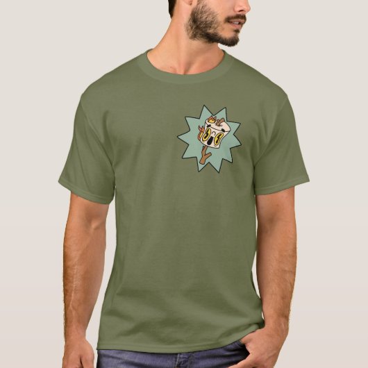 Campers hebben S'more leuke Groovy Retro Camping S T-shirt (Voorkant)
