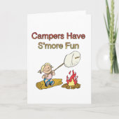 Campers hebben S'r plezier Kaart (Voorkant)