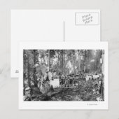 Campers Posing Briefkaart (Voorkant / Achterkant)