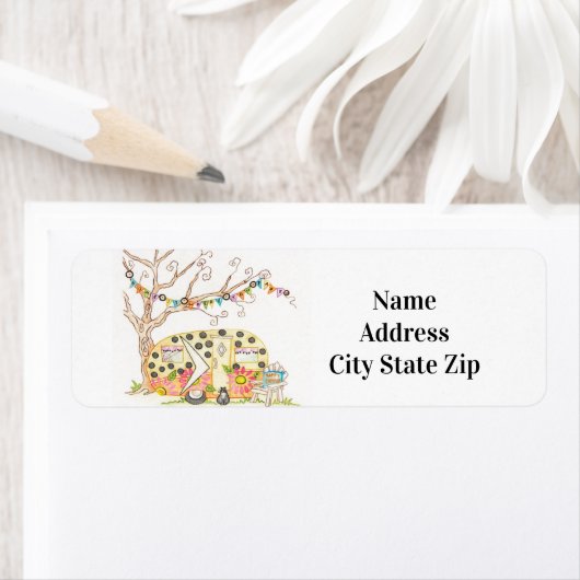 "CAMPER'S" RETOURADRES LABEL (Insitu)