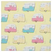 Campers RV Retro Camping Stof (Swatch)