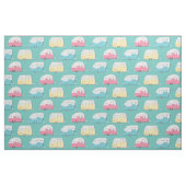 Campers RV Retro Camping Stof (Fat Quarter)