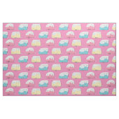  Campers RV Retro Camping Stof (Fat Quarter)