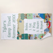 Campers strandlaken (Voorkant)