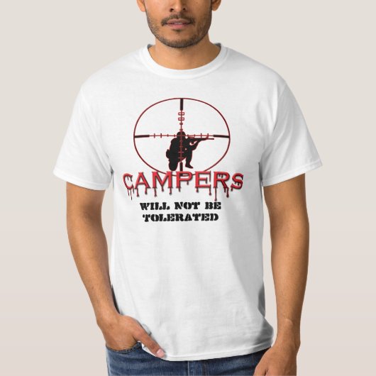 Campers T-shirt (Voorkant)