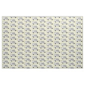 Campervan cartoon illustratie stof (Fat Quarter)