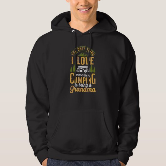 Campervan is een grootmoeder Motorhome familie Hoodie (Voorkant)