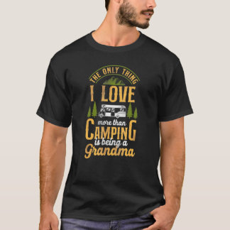 Campervan is een grootmoeder Motorhome familie T-shirt