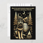 Campfire Companion Onder Sterren Briefkaart (Voorkant / Achterkant)