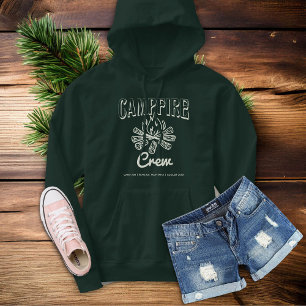 Campfire Crew Bruidsmeisje Cam Bachelorette Gift Hoodie