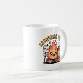 Campfire Crew Kawaii Camping Trio Koffiemok (Voorkant rechts)