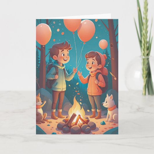 Campfire Daydreams Kaart (Voorkant)