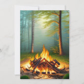 Campfire en Forest Kaart (Voorkant)