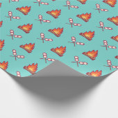 Campfire en Marshmallow Pattern Cadeaupapier (Hoek)