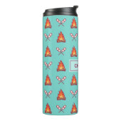 Campfire en Marshmallow Pattern Thermosbeker (Gedraaid links)