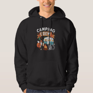 Campfire Funny Camping Crew Camping Trip Hoodie