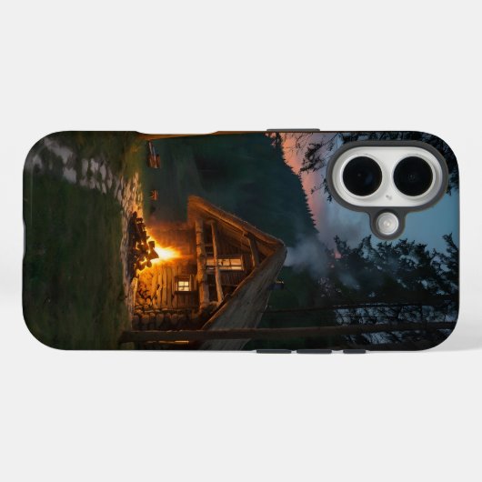 Campfire Hoesjes voor iPhone 16 (Achterkant (horizontaal))