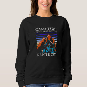 Campfire is mijn soort brandkentucky Camping Ky Ca Trui