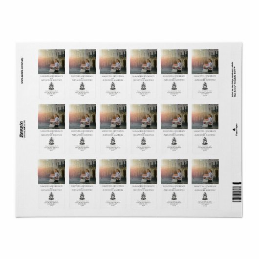 Campfire Love Etiket (Full Sheet)