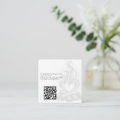 Campfire Love QR Code Informatiekaartje (Staand voorkant)