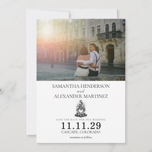 Campfire Love Save The Date (Voorkant)