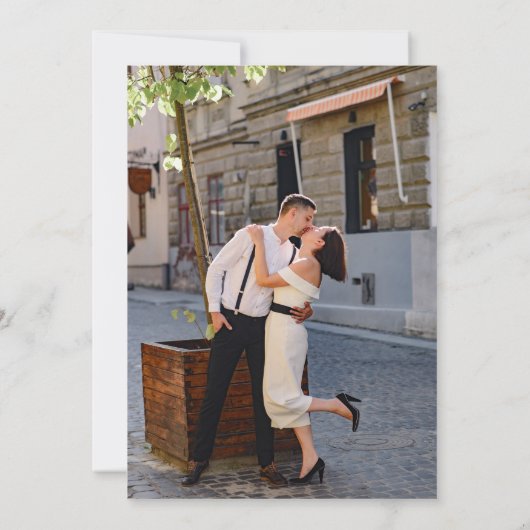 Campfire Love Save The Date (Achterkant)