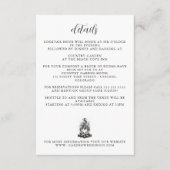 Campfire Love Wedding Details Informatiekaartje (Voorkant)