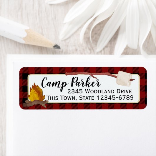 Campfire & Marshmallow Etiket (Insitu)