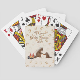 Campfire Marshmallow Treats Reünie Pokerkaarten