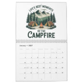 Campfire-momenten Rustiek Kalender (Jan 2027)