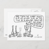 Campfire Reeds Briefkaart (Voorkant / Achterkant)