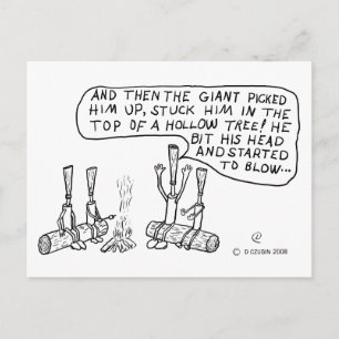 Campfire Reeds Briefkaart