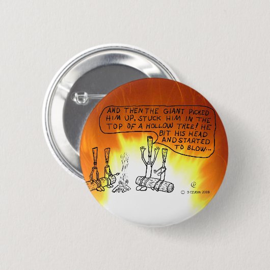 Campfire Reeds Ronde Button 5,7 Cm (Voorkant /achterkant)