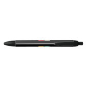 Campfire Retro Zwarte Inkt Pen (Achterkant)