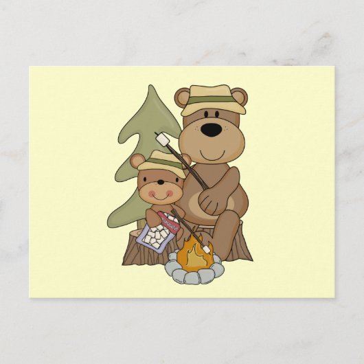 Campfire-shirts en -cadeaus briefkaart (Voorkant)