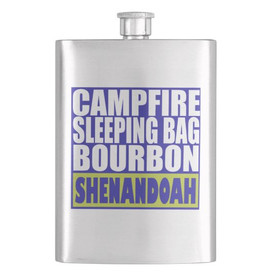 Campfire Sleeping Bag Bourbon Shenandoah Flacon (Voorkant)