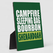 Campfire Sleeping Bag Bourbon Shenandoah Fotoplaat (Zijkant)