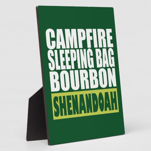 Campfire Sleeping Bag Bourbon Shenandoah Fotoplaat (Zijkant)