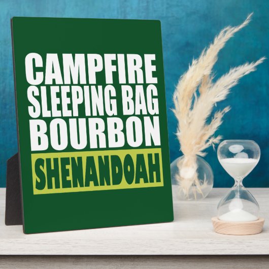 Campfire Sleeping Bag Bourbon Shenandoah Fotoplaat (Zijkant)